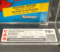 "Superman" (Power Action Punch) Super Powers Action Figure Kenner 1984 12 Back Card (Canadian Card) Graded CAS 75+, with COA