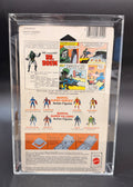 "Doctor Doom" Secret Wars Action Figure Mattel 1984 (8 Back Card) Graded AFA 70+