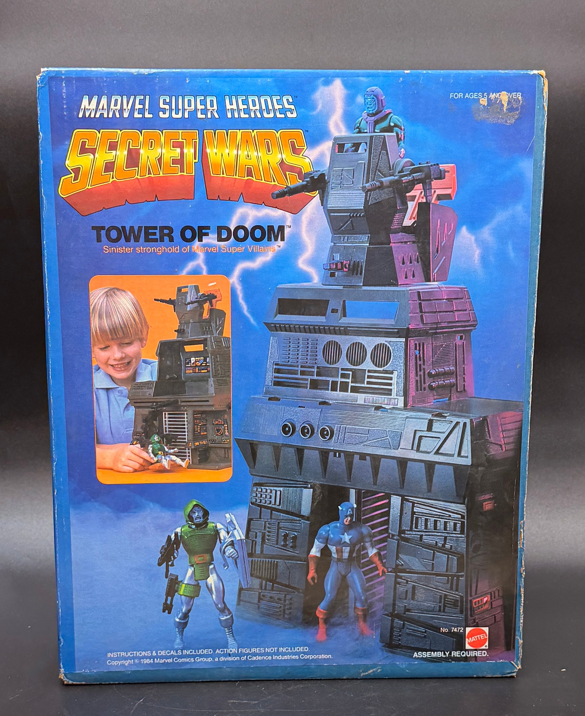 "Tower of Doom" Secret Wars Mattel 1984