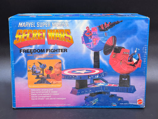 "Freedom Fighter Set" Secret Wars Mattel 1984 (Open Box, New and Complete)