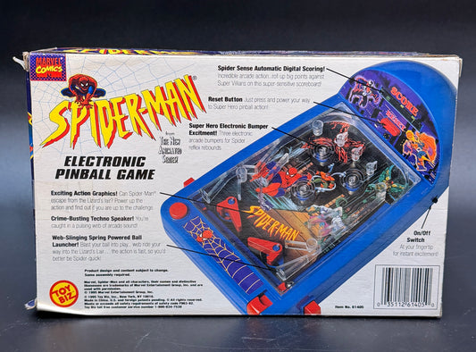 "Spider-Man" (Electronic Pinball Game) Spider-Man: The Animated Series Toybiz 1995 (Pre-Owned)