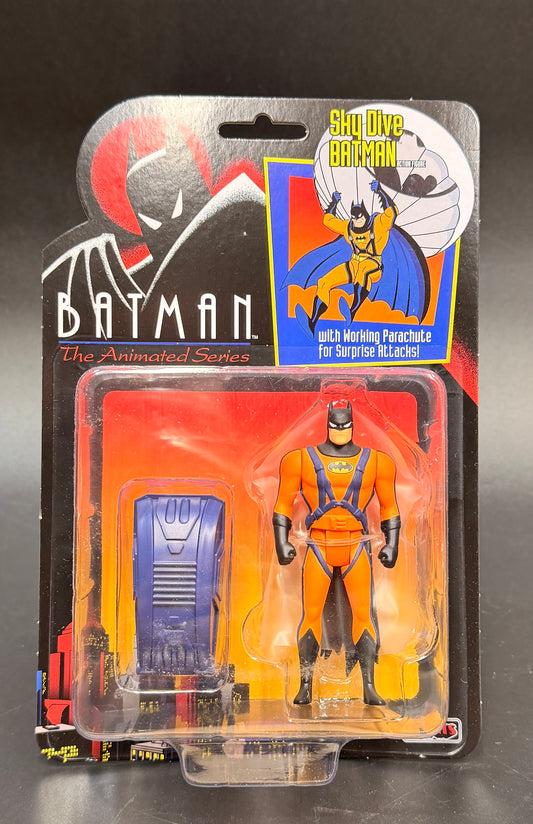 "Sky Dive Batman" Batman: The Animated Series (Series 2) 3.75 in. Action Figure Mezco 5 Points 2025