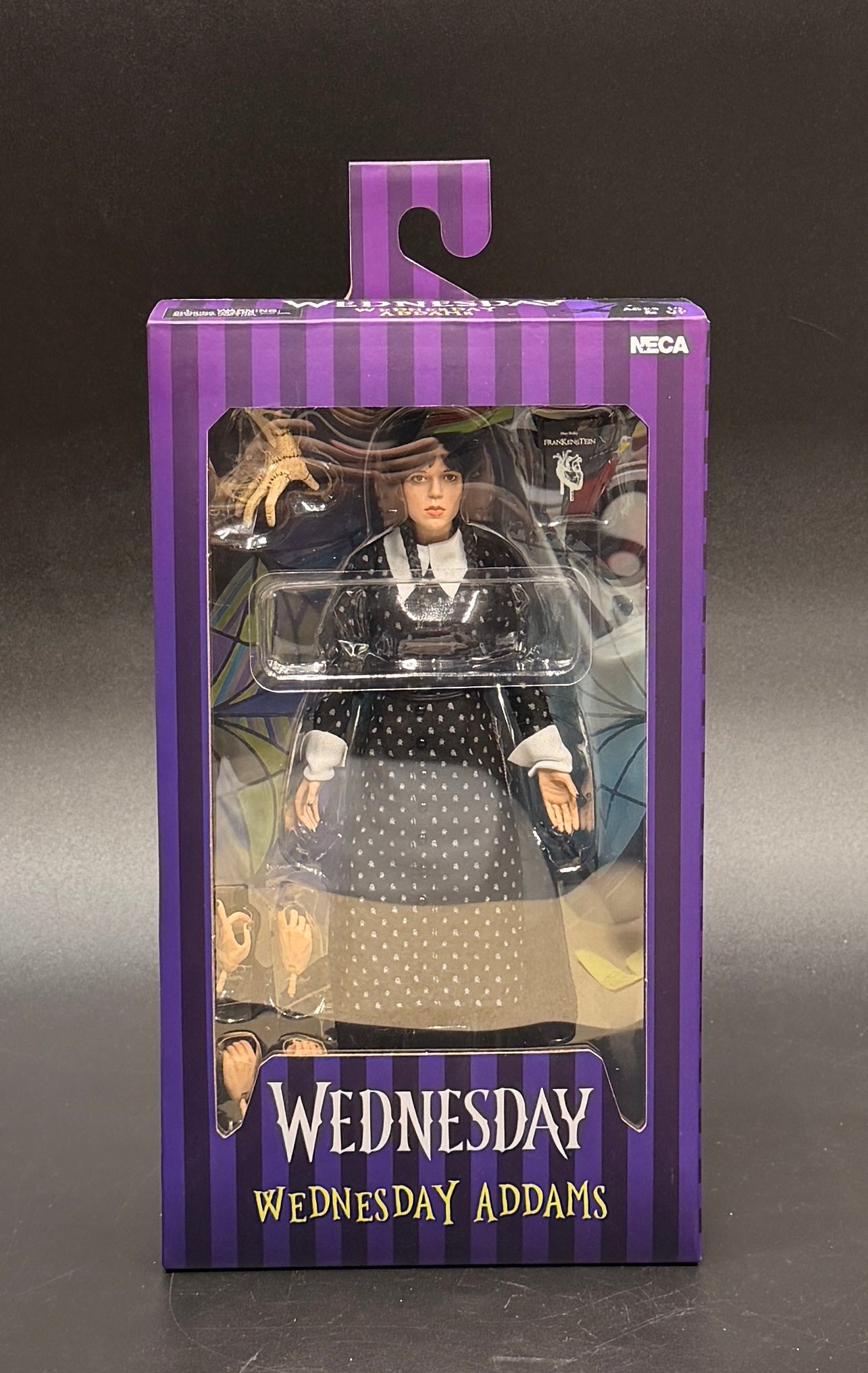 Wednesday Addams (Retro Clothes) The Addams Family Action Figure NECA