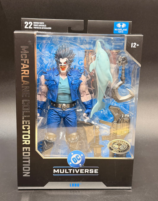 "Lobo" (DC Classics) DC Multiverse Collectors Edition (Platinum Chase Variant) Action Figure McFarlane Toys