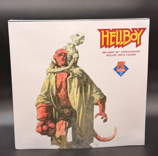 "Hellboy" (30th Anniversary) 12 1/2-Inch Black and White Variant Vinyl Figure (Previews Exclusive) Dark Horse