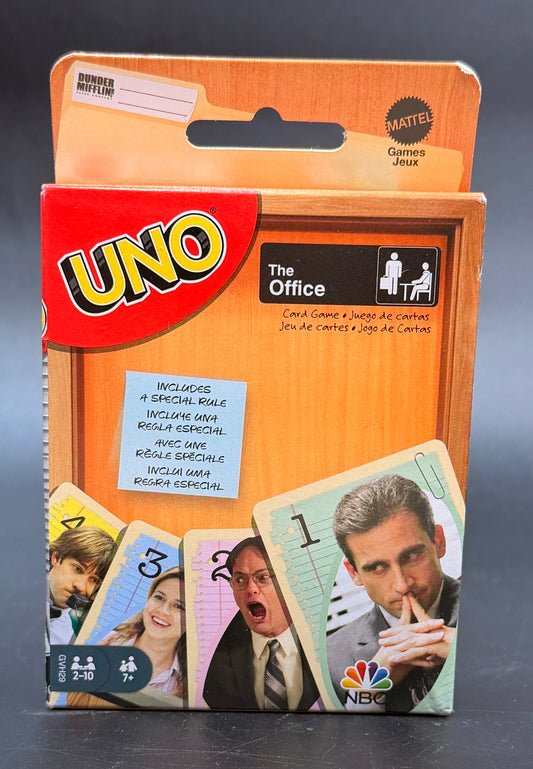 The Office Uno Card Set Mattel