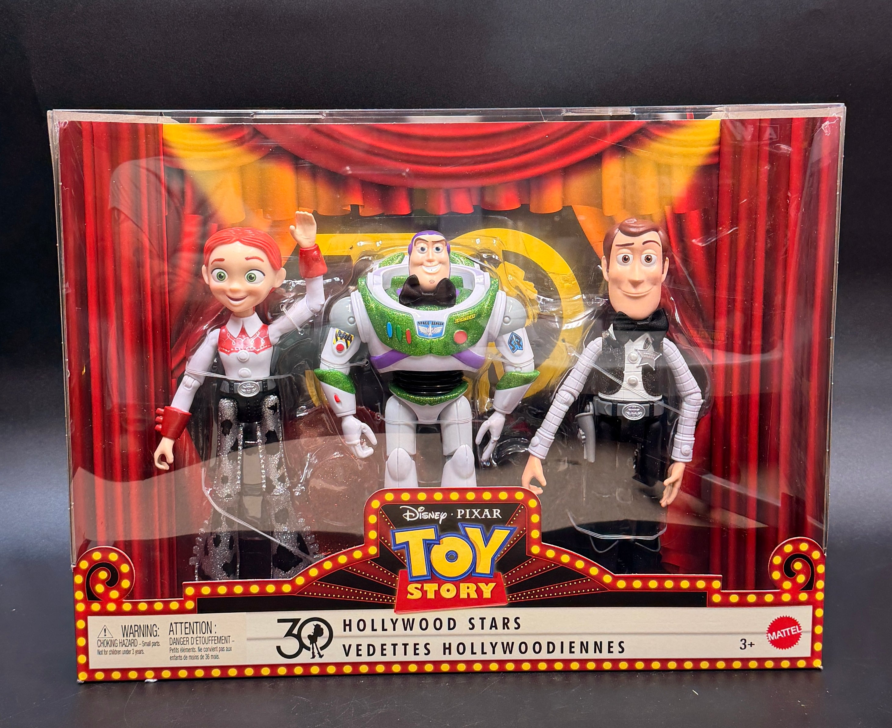 Hollywood Stars Toy Story Action Figure Set 3 Pack Disney Pixar Mattel 2024 (Mattel Creations)