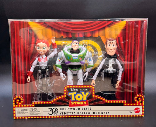 Hollywood Stars Toy Story Action Figure Set 3 Pack Disney Pixar Mattel 2024 (Mattel Creations)