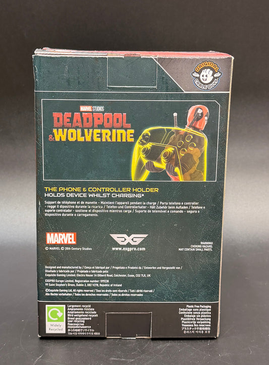 "Deadpool" (Bringing Up the Rear Version) Phone & Controller Holder Cable Guys