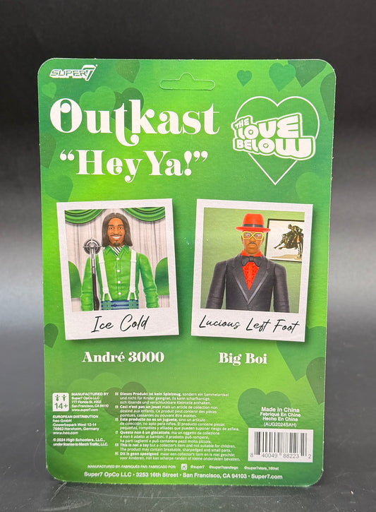 Outkast (Hey Ya!) 2 Pack Action Figure Set ReAction Super7
