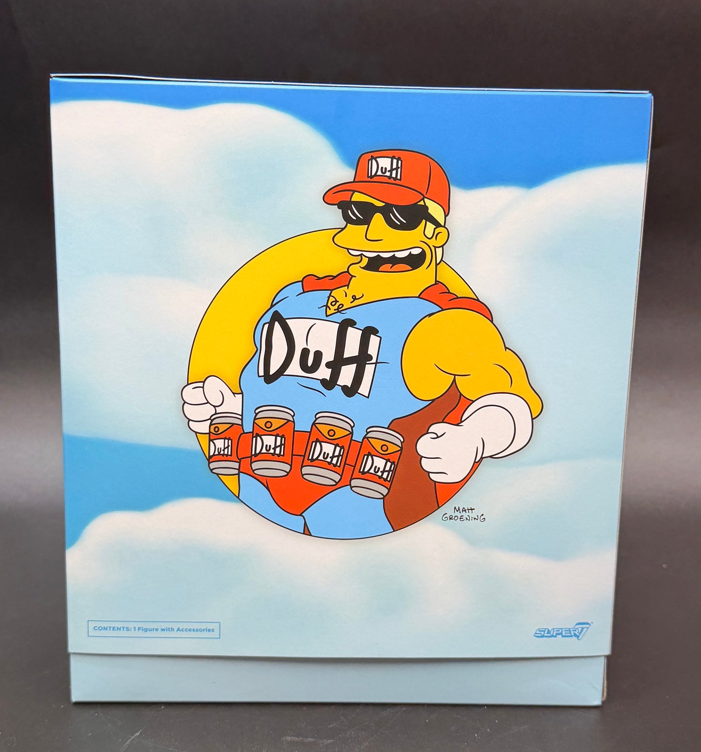 Duffman The Simpsons 7 in. Action Figure Ultimates! Super7