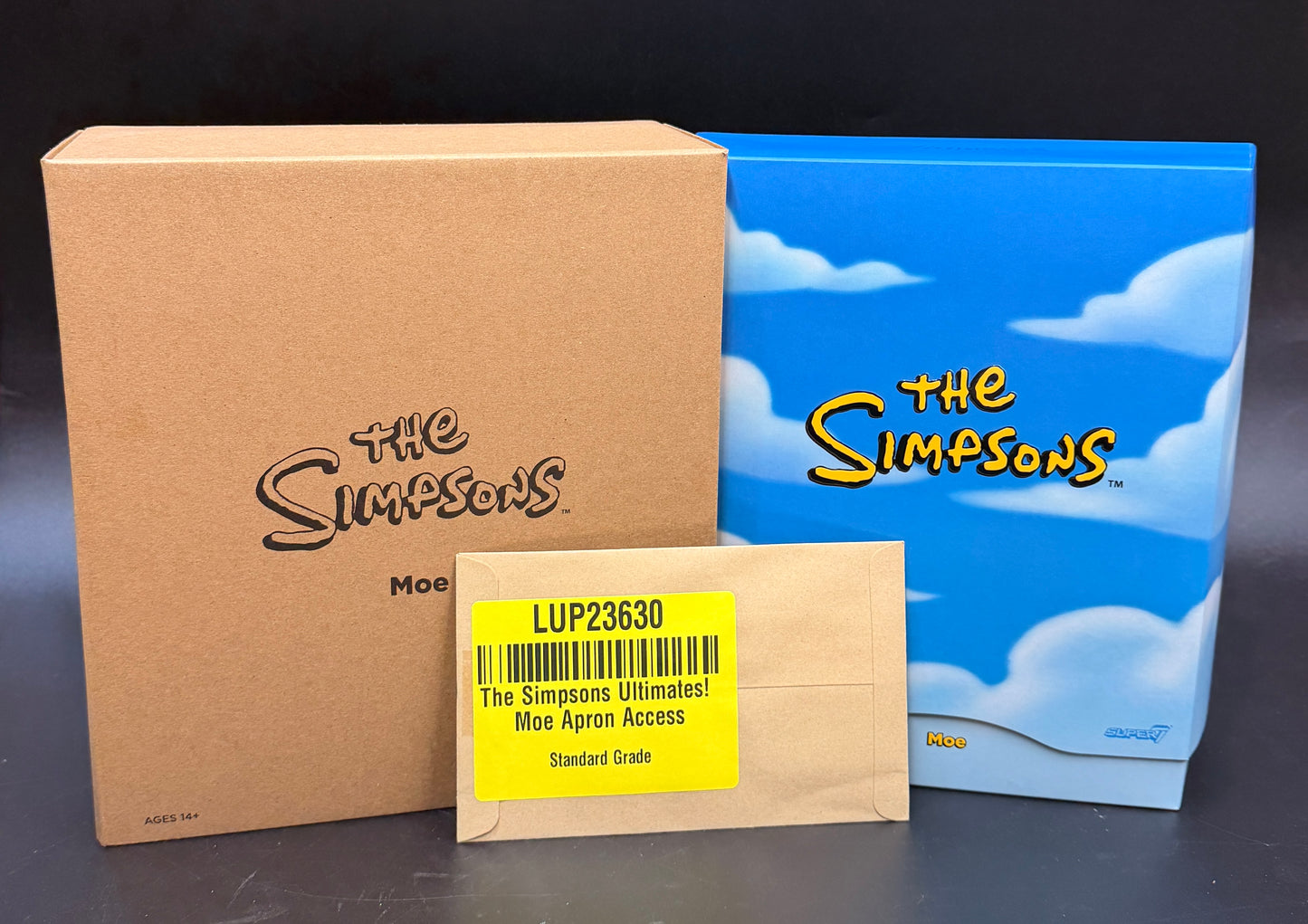 Moe The Simpsons (Wave 1) 7 in. Action Figure Ultimates! Super7
