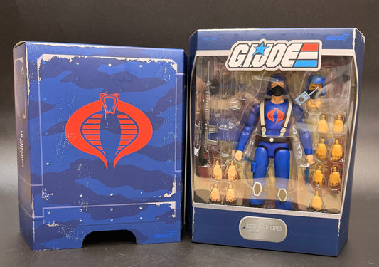 "Cobra Trooper" GI Joe (Wave 1) 7 in. Action Figure Ultimates! Super7