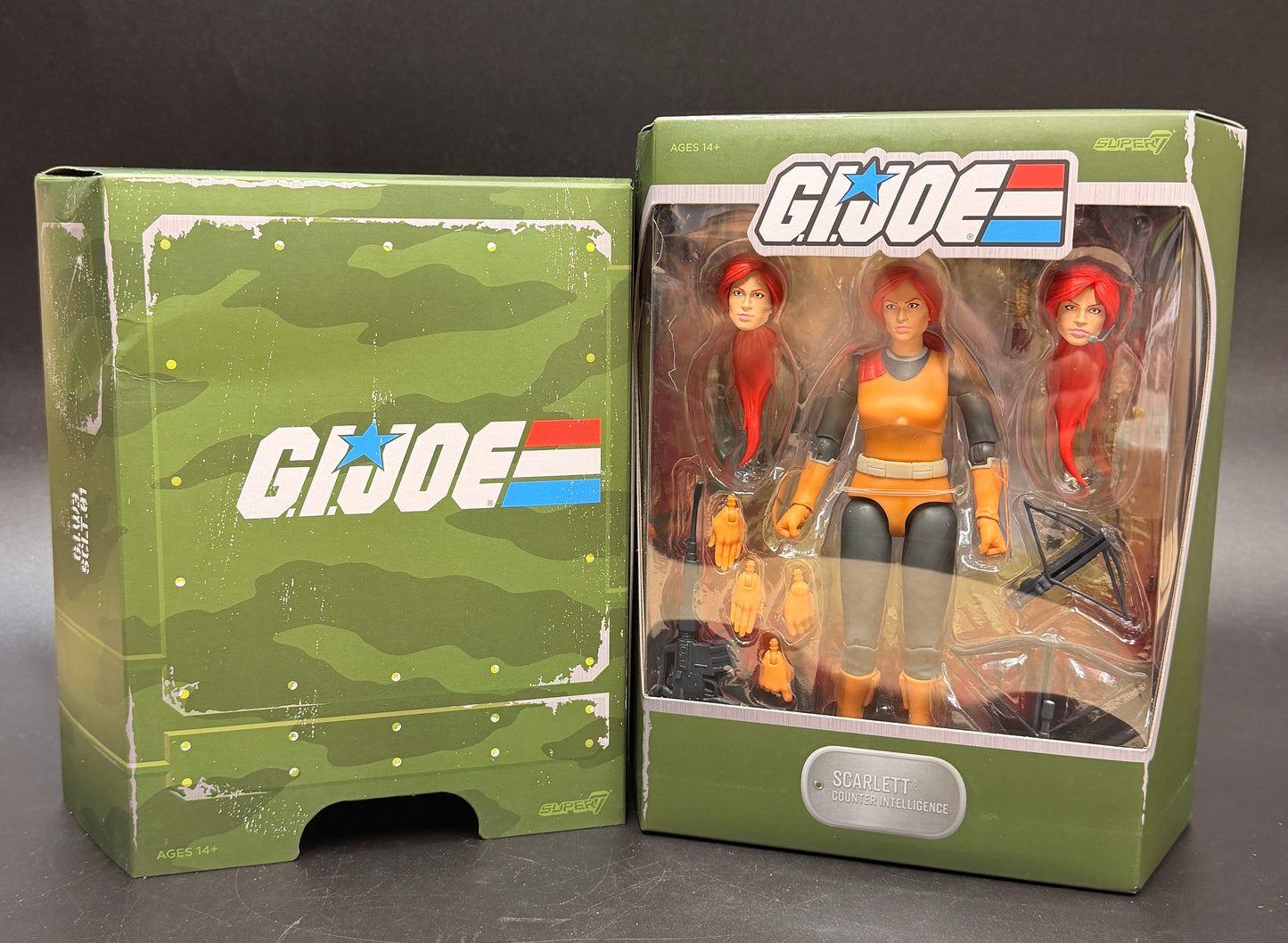 Scarlett GI Joe (Wave 1) 7 in. Action Figure Ultimates! Super7