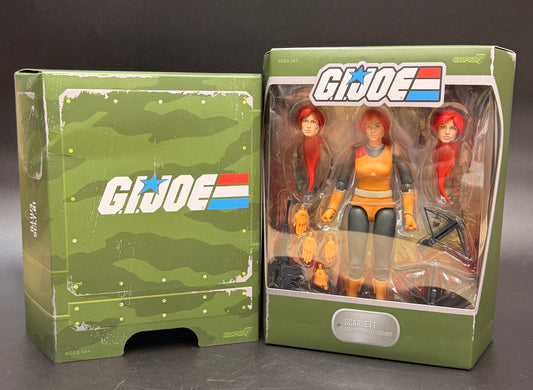 "Scarlett" GI Joe (Wave 1) 7 in. Action Figure Ultimates! Super7