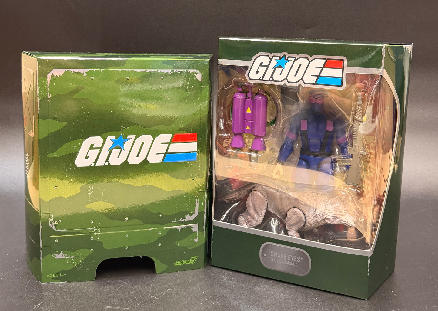 Snake Eyes GI Joe (Wave 1) 7 in. Action Figure Ultimates! Super7