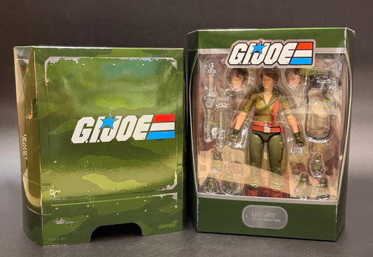 "Lady Jaye"  GI Joe 7 in. Action Figure Ultimates! Super7