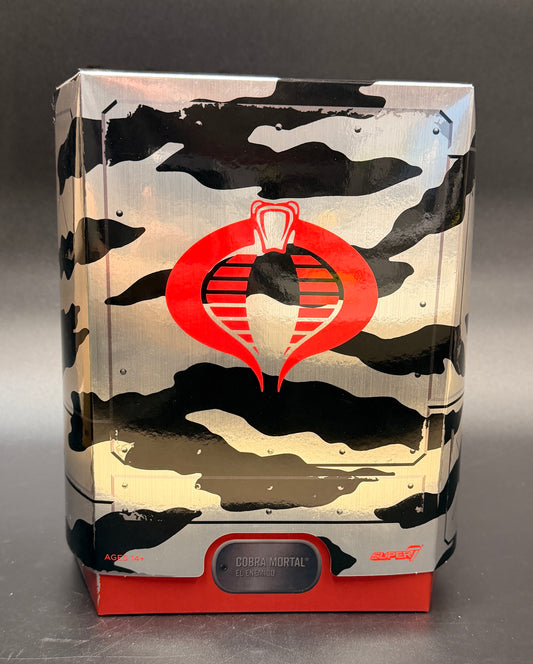 "Cobra Mortal" GI Joe 7 in. Action Figure (2024 SDCC Exclusive) Ultimates! Super7