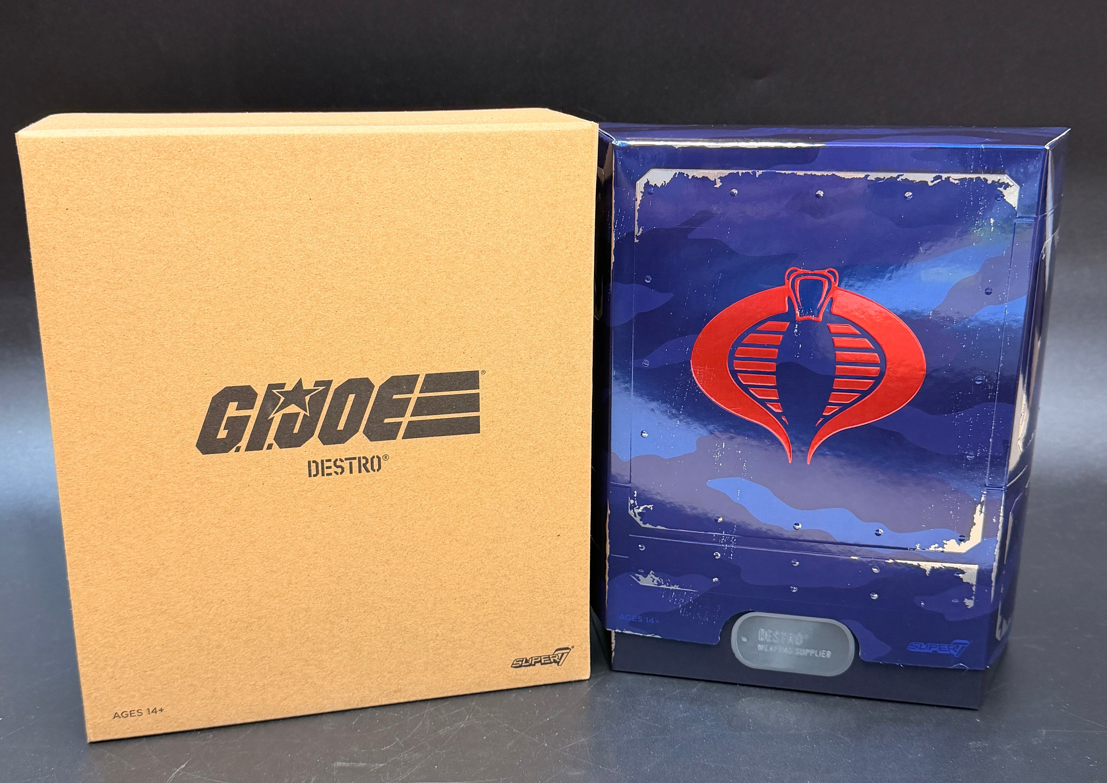 "Destro"  GI Joe 7 in. Action Figure Ultimates! Super7