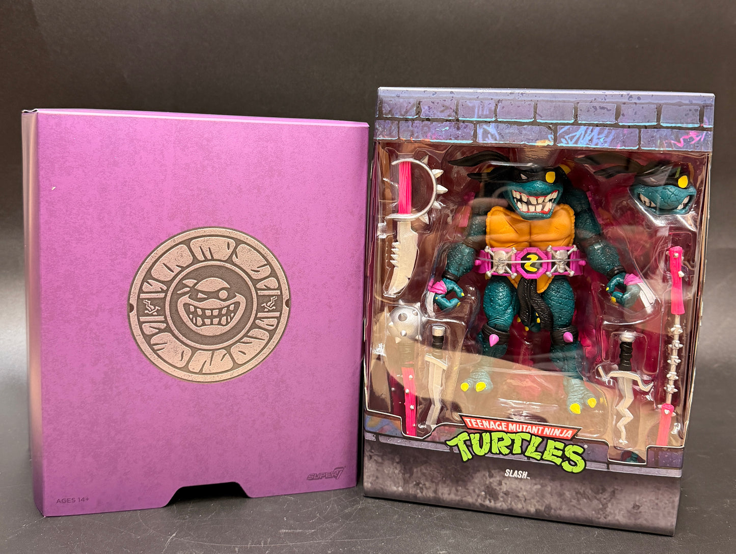 Slash Teenage Mutant Ninja Turtles 7 in. Action Figure Ultimates! Super7
