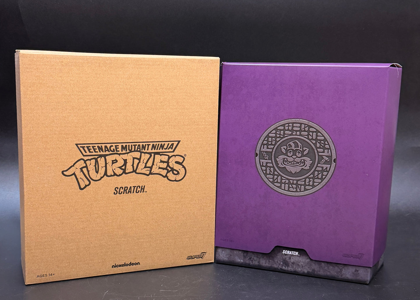 Scratch Teenage Mutant Ninja Turtles 7 in. Action Figure Ultimates! Super7