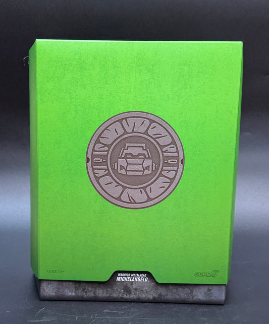 Warrior Metalhead Michelangelo Teenage Mutant Ninja Turtles 7 in. Action Figure Ultimates! Super7