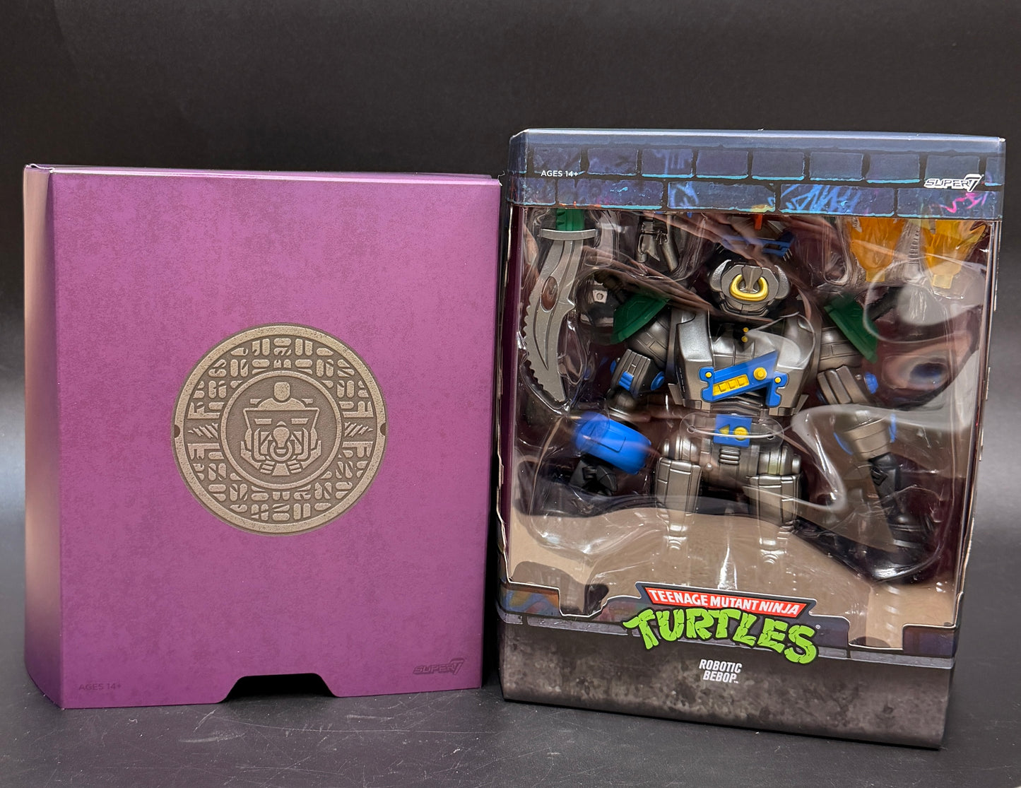 Robotic Bebop Teenage Mutant Ninja Turtles 7 in. Action Figure Ultimates! Super7