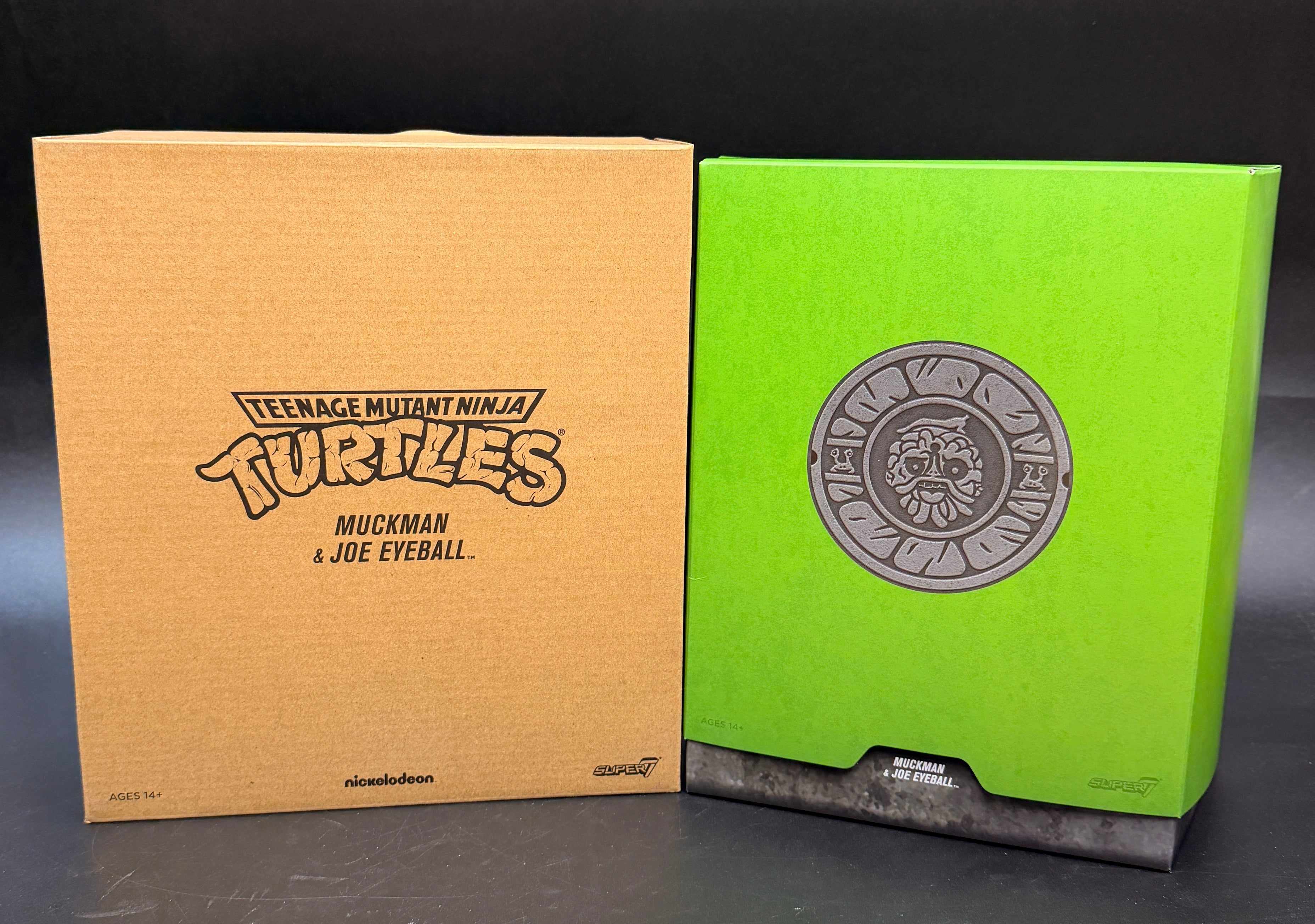 Muckman & Joe Eyeball Teenage Mutant Ninja Turtles 7 in. Action Figure Ultimates! Super7
