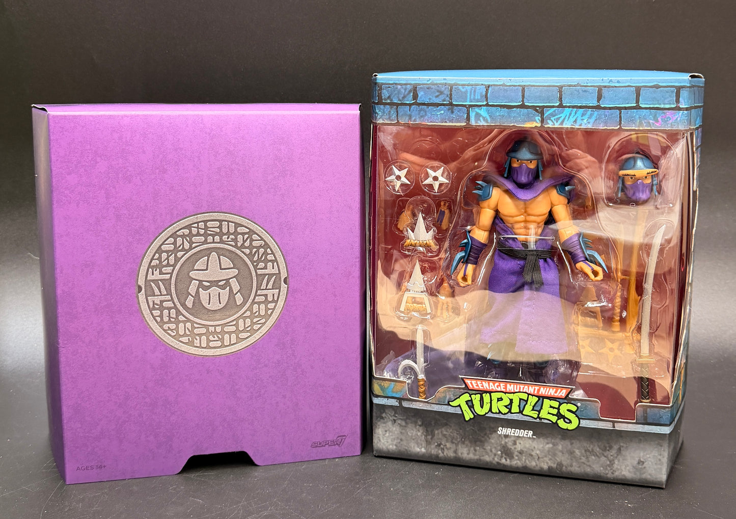 Shredder Teenage Mutant Ninja Turtles 7 in. Action Figure Ultimates! Super7