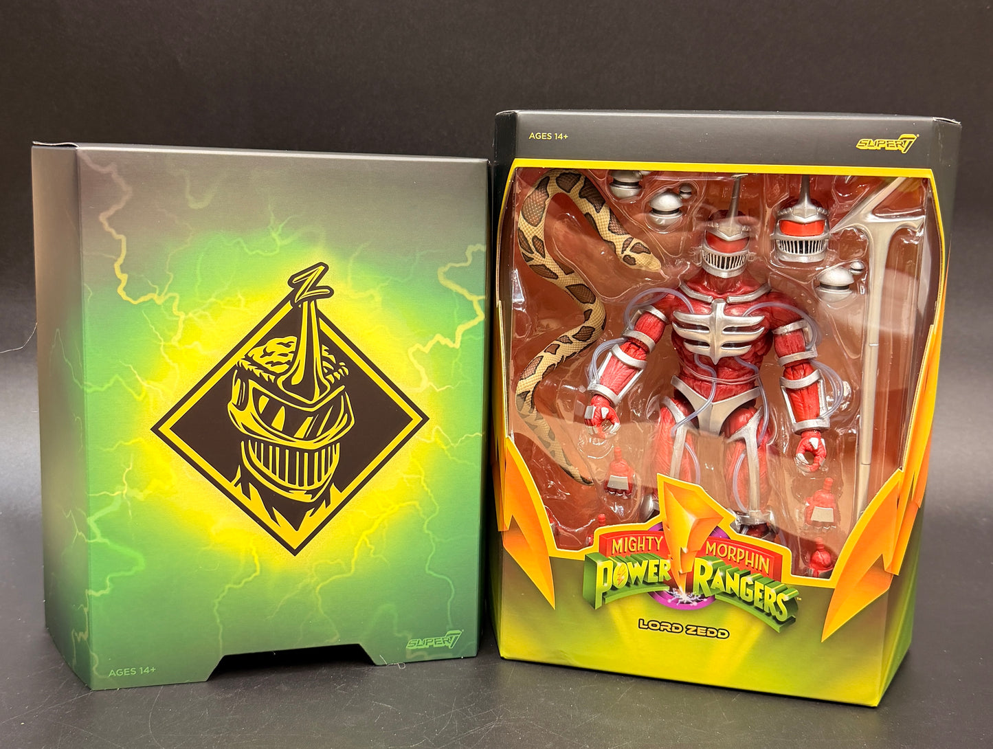 Lord Zedd (With Throne) Mighty Morphin Power Rangers 7 in. Action Figure Ultimates! Super7