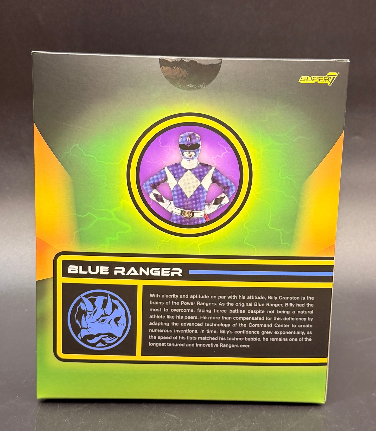Blue Ranger Mighty Morphin Power Rangers 7 in. Action Figure Ultimates! Super7