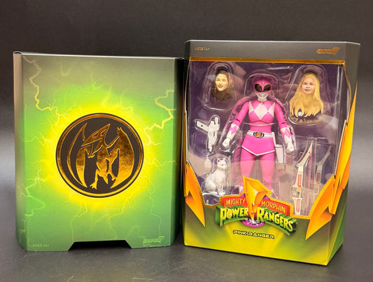 "Pink Ranger" Might Morphin Power Rangers 7 in. Action Figure Ultimates! Super7