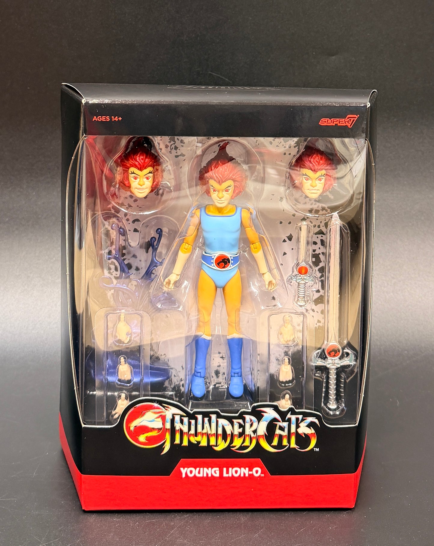 Young Lion-O Thundercats 7 in. Action Figure Ultimates! Super7 2024