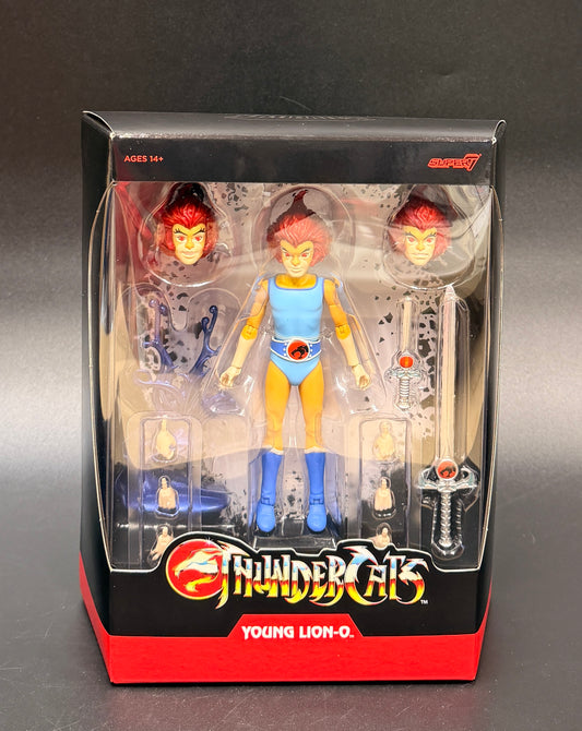 "Young Lion-O" Thundercats 7 in. Action Figure Ultimates! Super7 2024