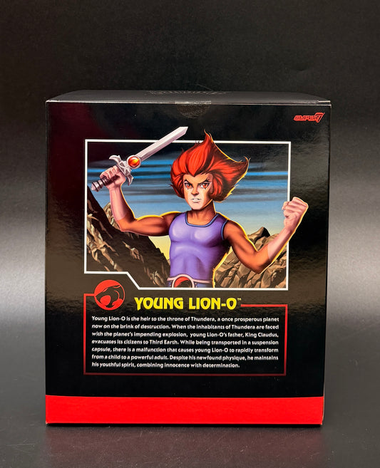"Young Lion-O" Thundercats 7 in. Action Figure Ultimates! Super7 2024