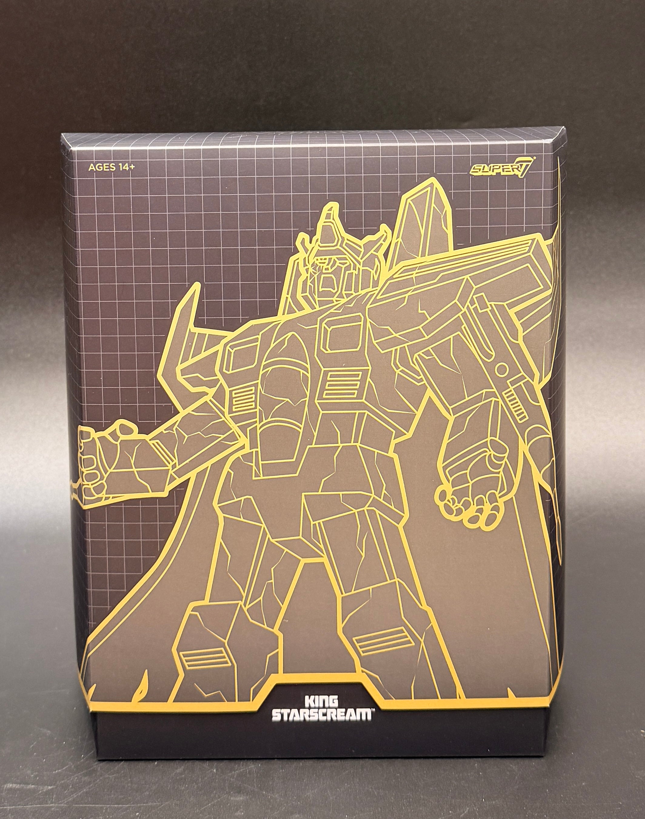 King Starscream (Fallen) Transformers 7 in. Action Figure Ultimates! Super7