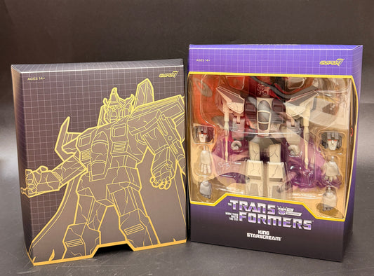 King Starscream (Fallen) Transformers 7 in. Action Figure Ultimates! Super7
