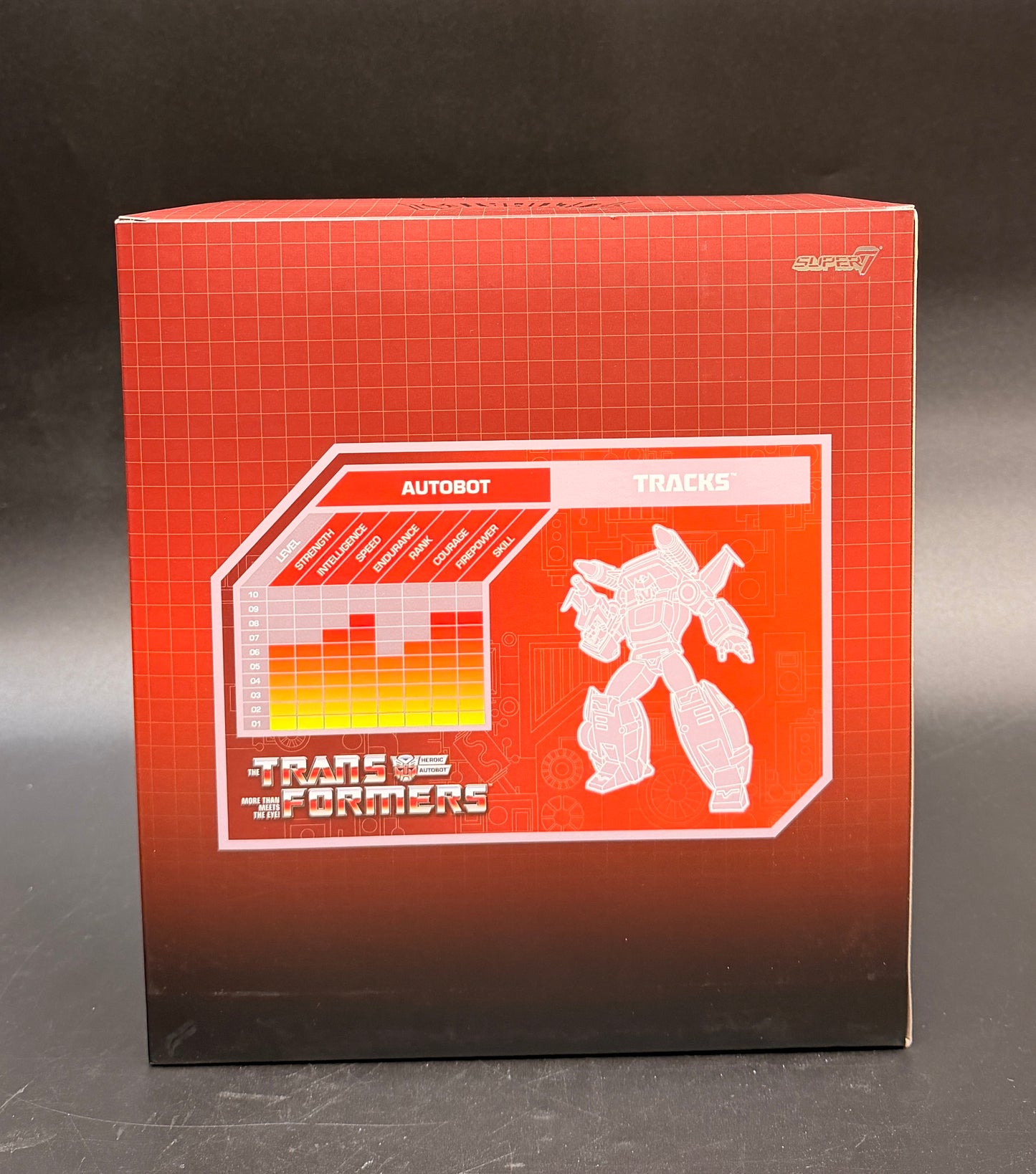 Trax Transformers 7 in. Action Figure Ultimates! Super7