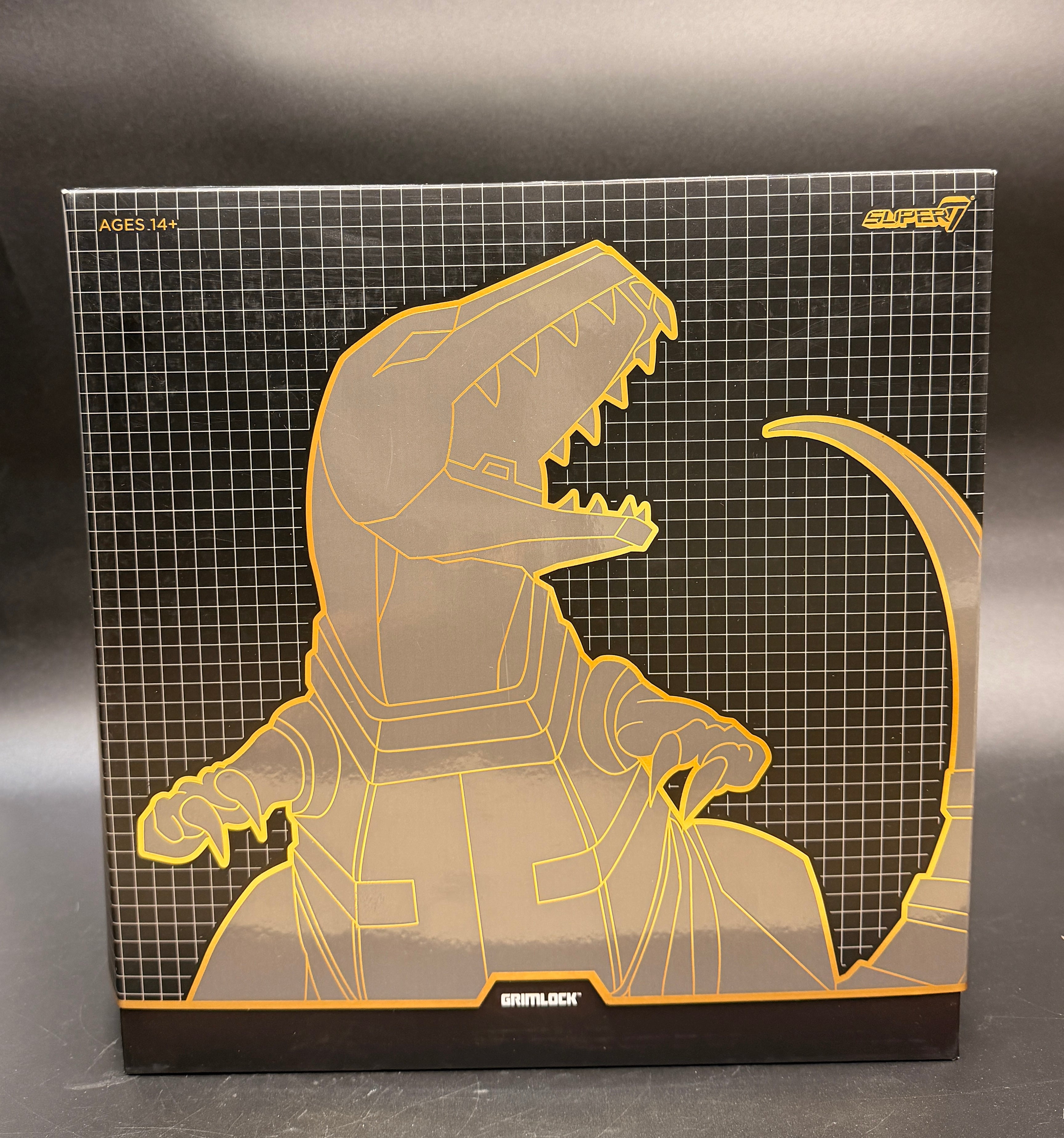 Grimlock (Dino Mode) Transformers 7 in. Action Figure Ultimates! Super7