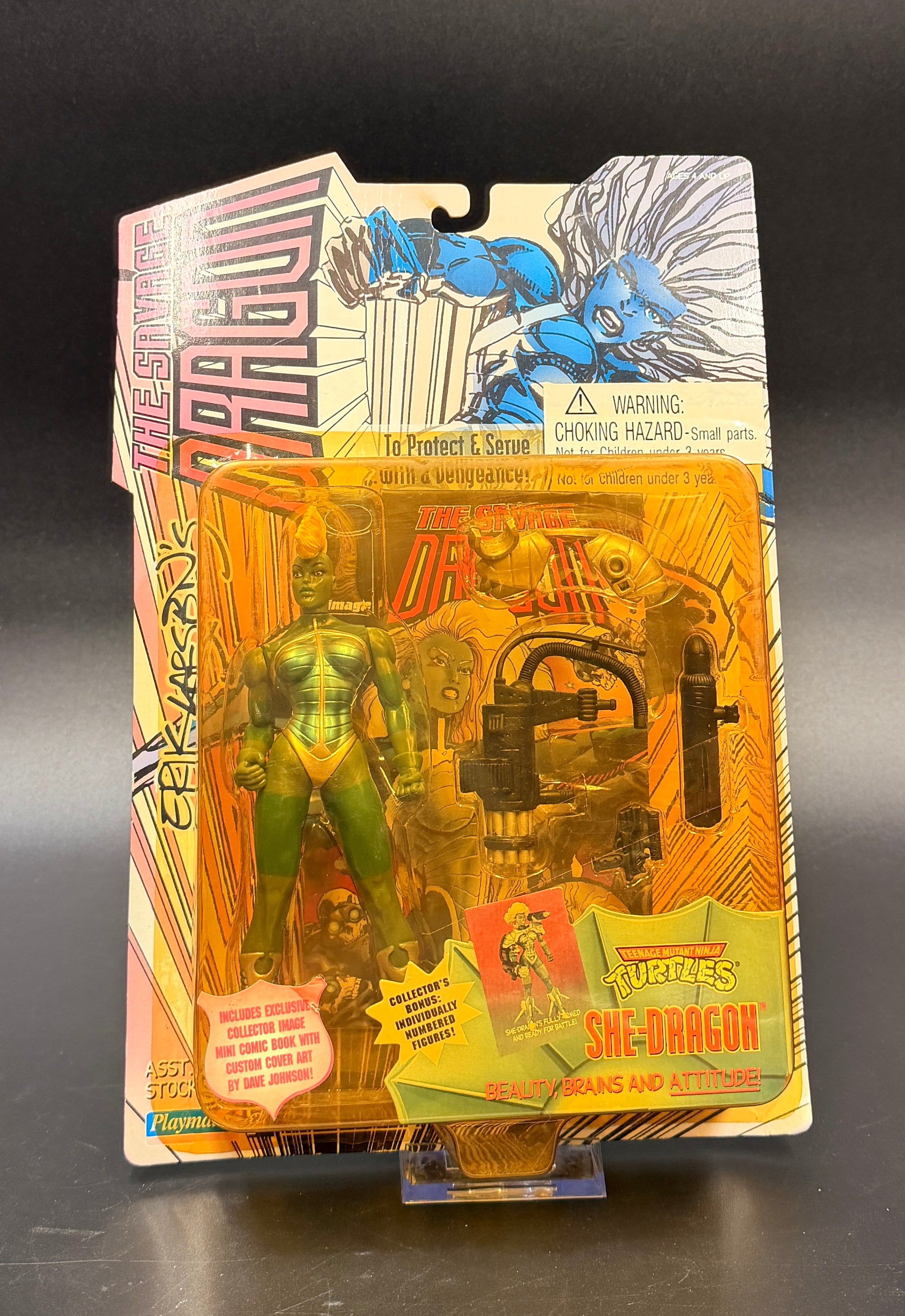 She-Dragon The Savage Dragon TMNT Action Figure Playmates 1995