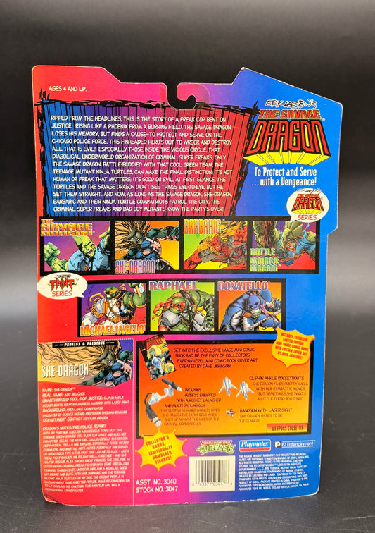 "She-Dragon"  The Savage Dragon TMNT Action Figure Playmates 1995