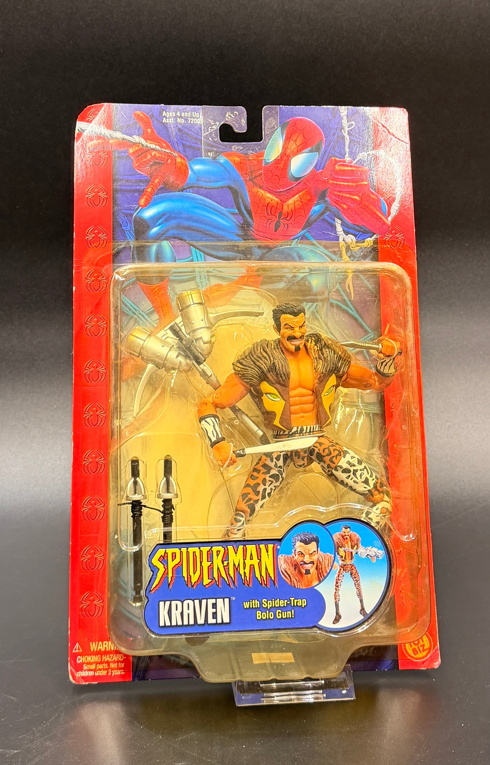 Kraven Spider-Man Animated Series 6 in. Action Figure Toybiz 2003