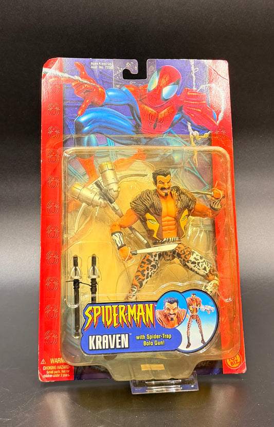 "Kraven" Spider-Man Animated Series 6 in. Action Figure Toybiz 2003
