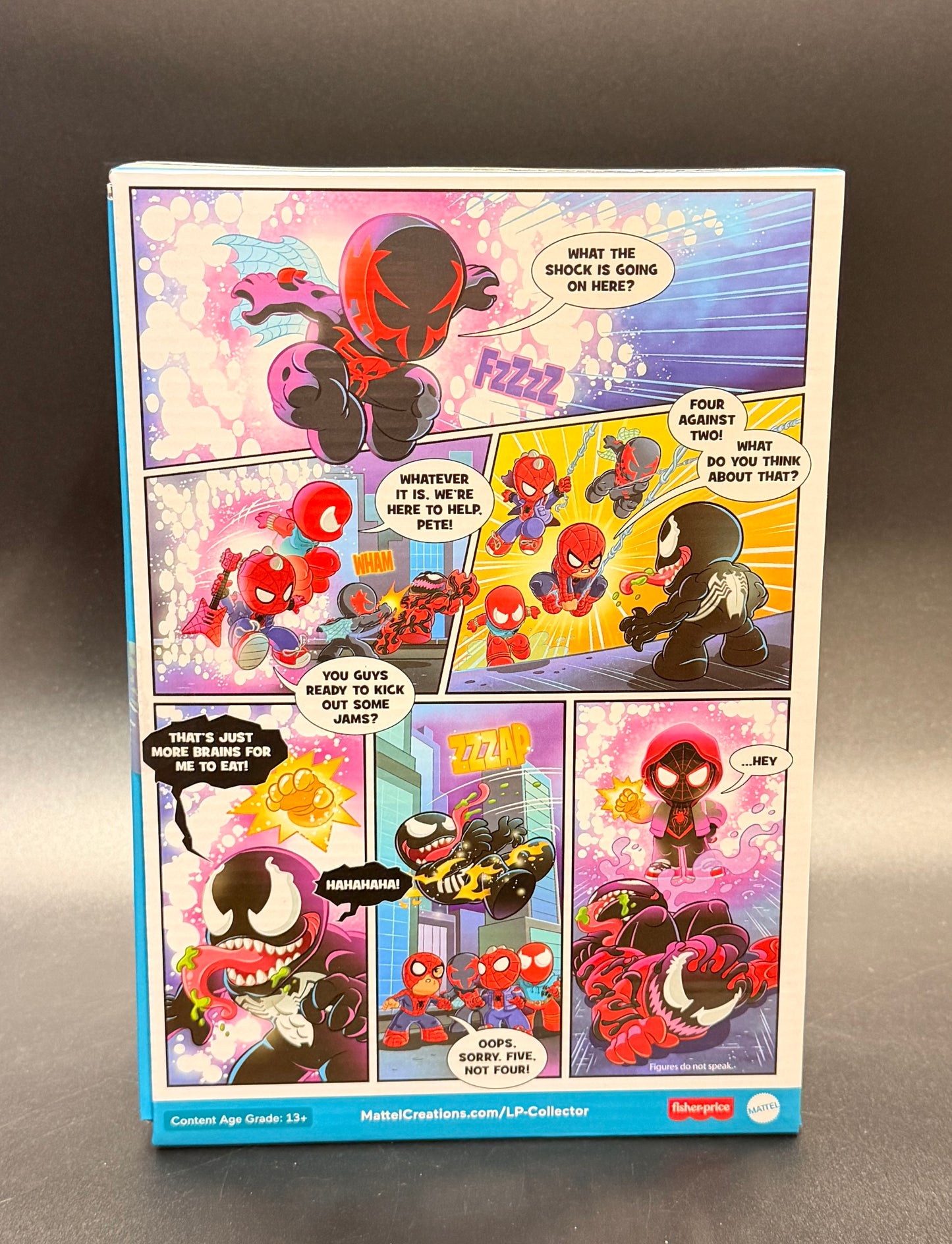 Spider-Man Issue #2 Marvel Little People Collector Set Fisher Price Mattel 2025