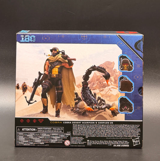 "Cobra Desert Scorpion & Skrp1on-25" GI Joe Classified #180 Series Action Figure Hasbro
