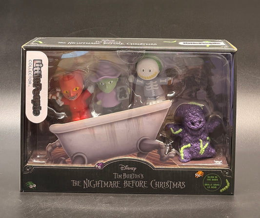 "The Nightmare Before Christmas" (Glow in the Dark) Mattel Fisher Price Little People Collector Set