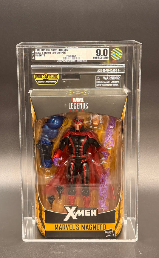 "Magneto" (Apocalypse BAF) 6 in. Action Figure Marvel Legends AFA Graded 9.0 Uncirculated 2018