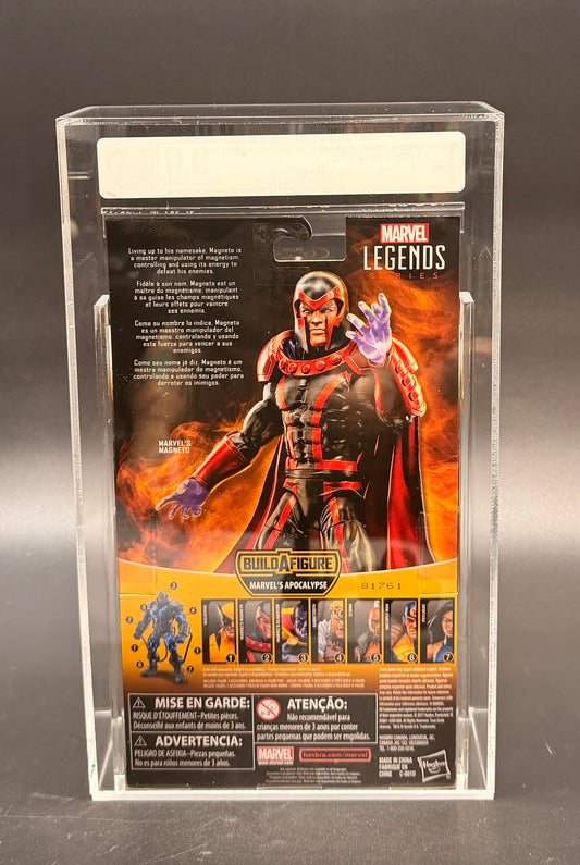 "Magneto" (Apocalypse BAF) 6 in. Action Figure Marvel Legends AFA Graded 9.0 Uncirculated 2018