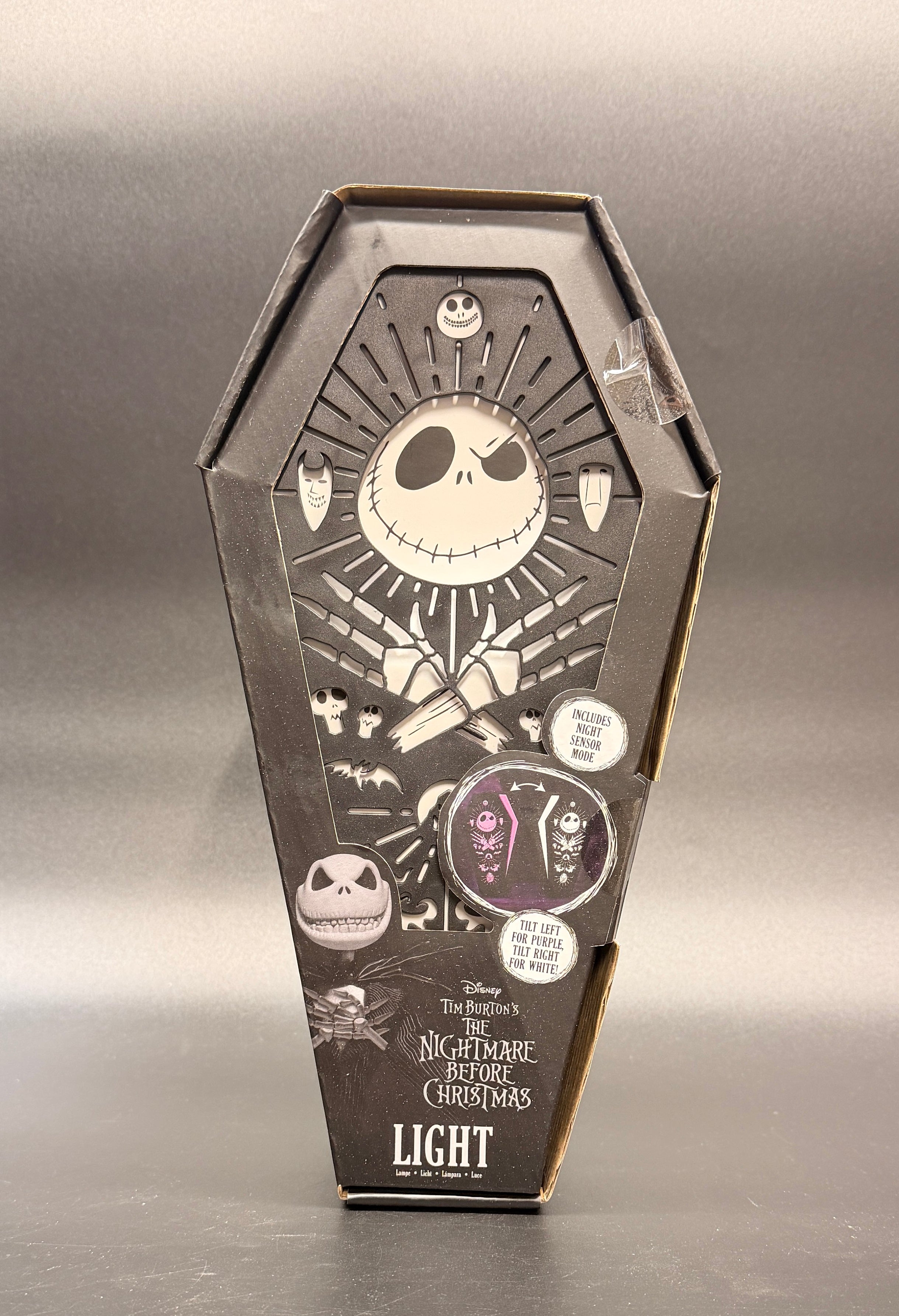 Nightmare Before Christmas Coffin 3D Light Paladone