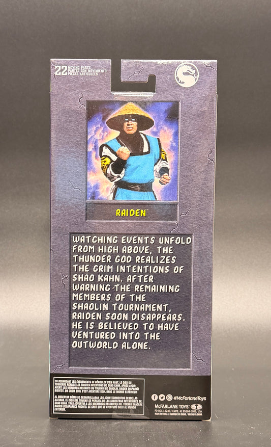 Raiden McFarlane Mortal Kombat Klassic Figure 2025